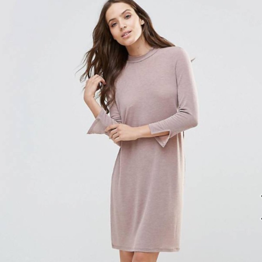 Vila Crew Neck Jumper Dress